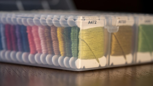 zestaw próbek haftu